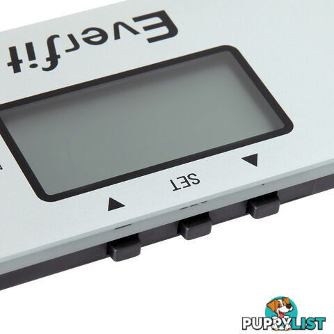 Glass Electronic Digital Body Fat Hydration Bathroom Scale Gym Weight White