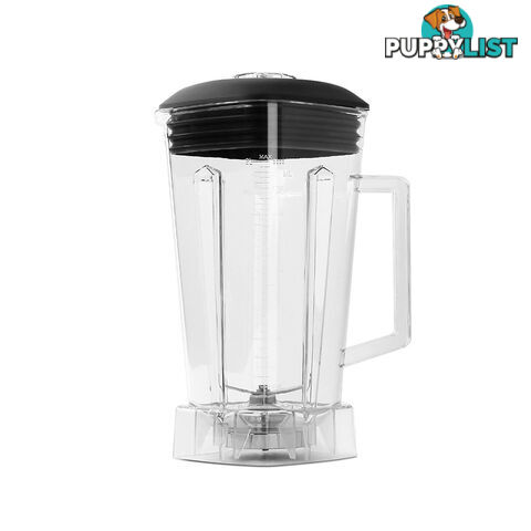 2-in-1 Food Processor & Blender 2L - Red