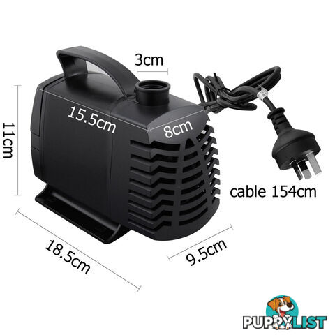 4000LPH Aquarium Fountain Pond Submersible Aqua Marine Water Pump Fish Tank