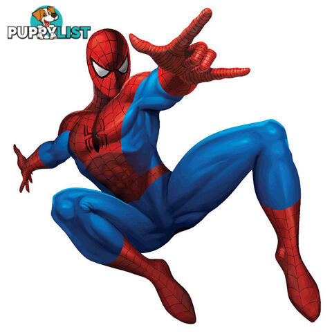 10 X Spiderman Wall Sticker - Totally Movable