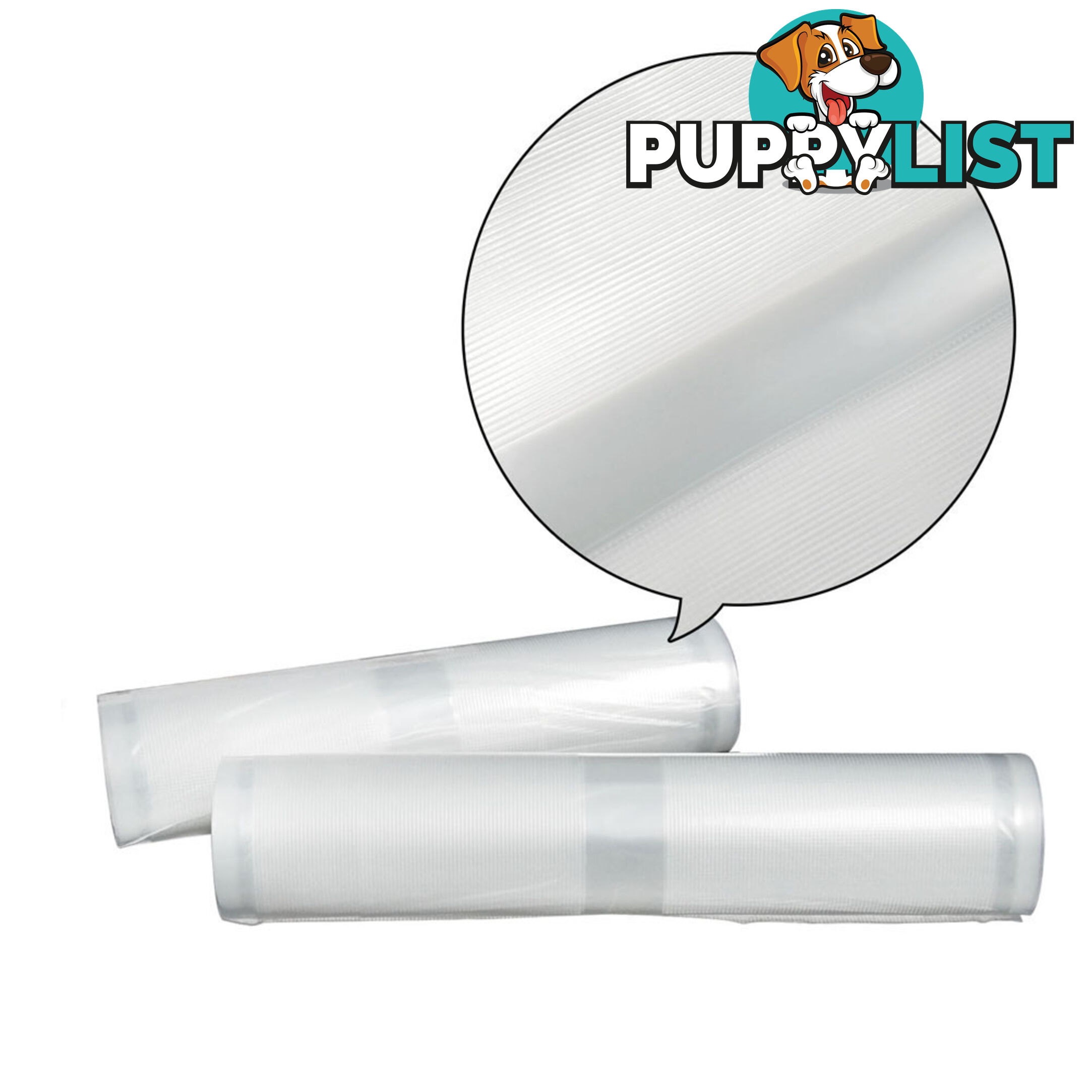 2x Vacuum Food Sealer Storage Rolls 22cm 28 cm