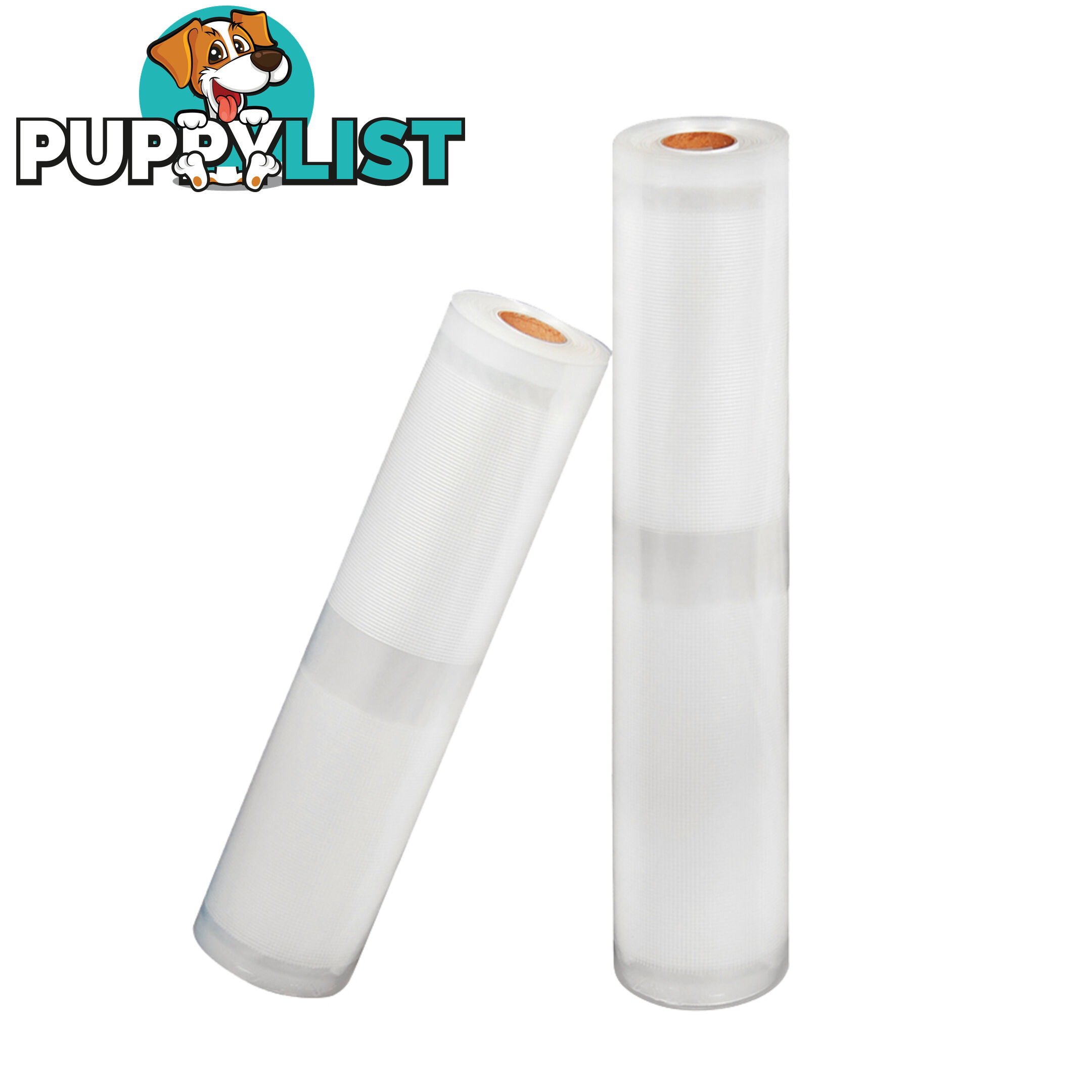 2x Vacuum Food Sealer Storage Rolls 22cm 28 cm