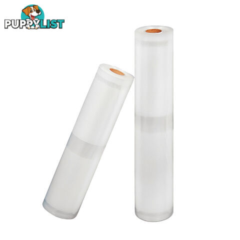2x Vacuum Food Sealer Storage Rolls 22cm 28 cm