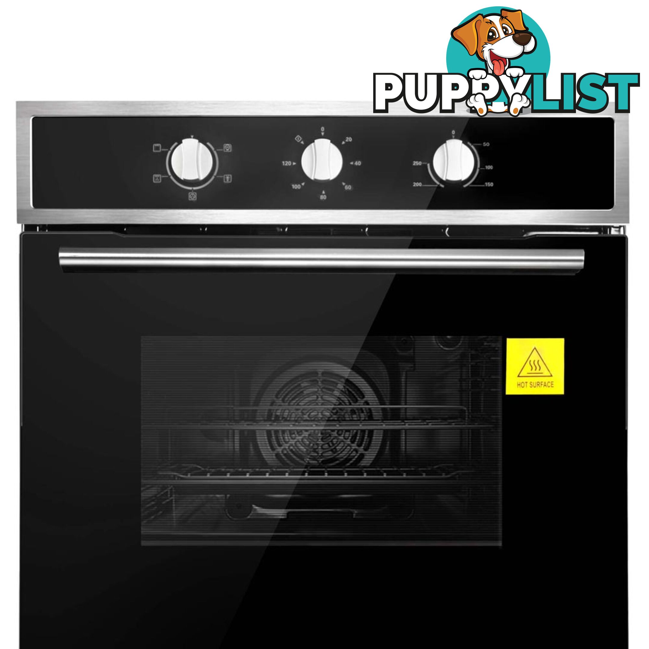 Built-in Electric Fan Forced Oven - 5 Functions