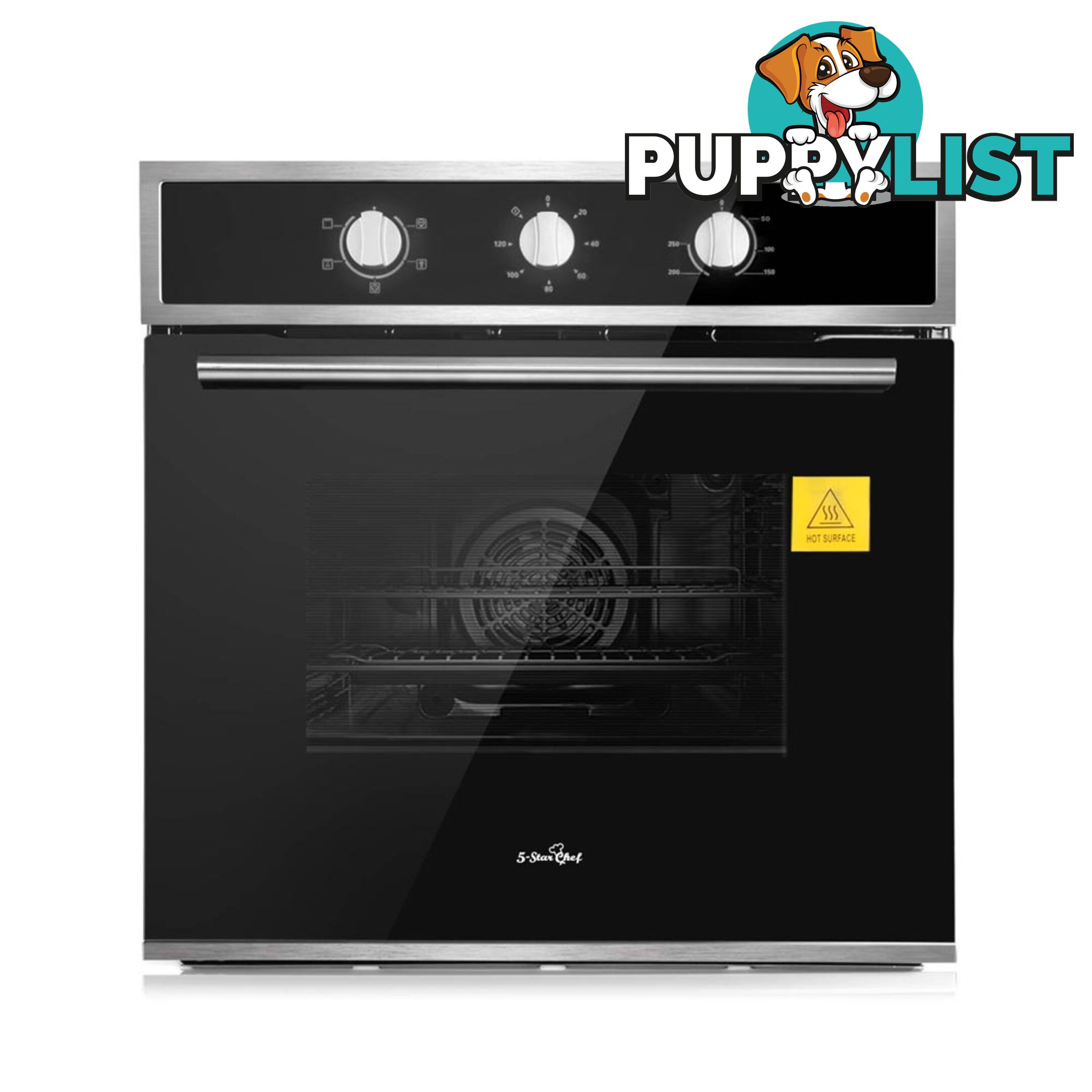 Built-in Electric Fan Forced Oven - 5 Functions