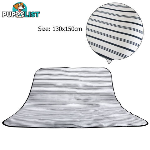 2 Person Picnic Basket Set w/ Cooler Bag Blanket