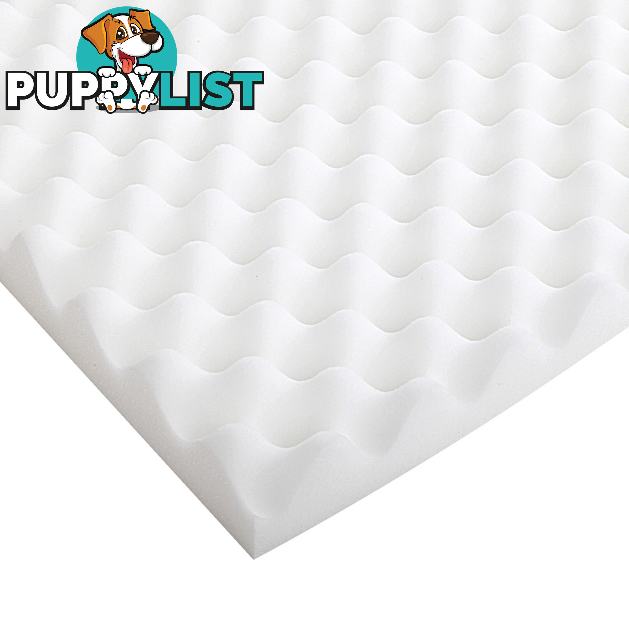 Premium 5cm Egg Crate Mattress Topper Anti-bacterial Underlay Protector King