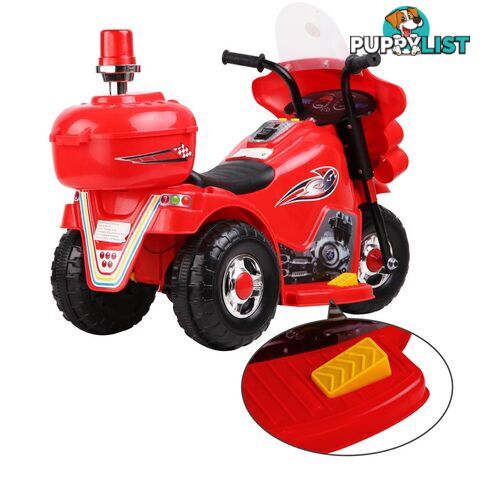 3 Wheels Electric Kids Ride on Motorbike Children Trike Motorcycle Toy Bike Red