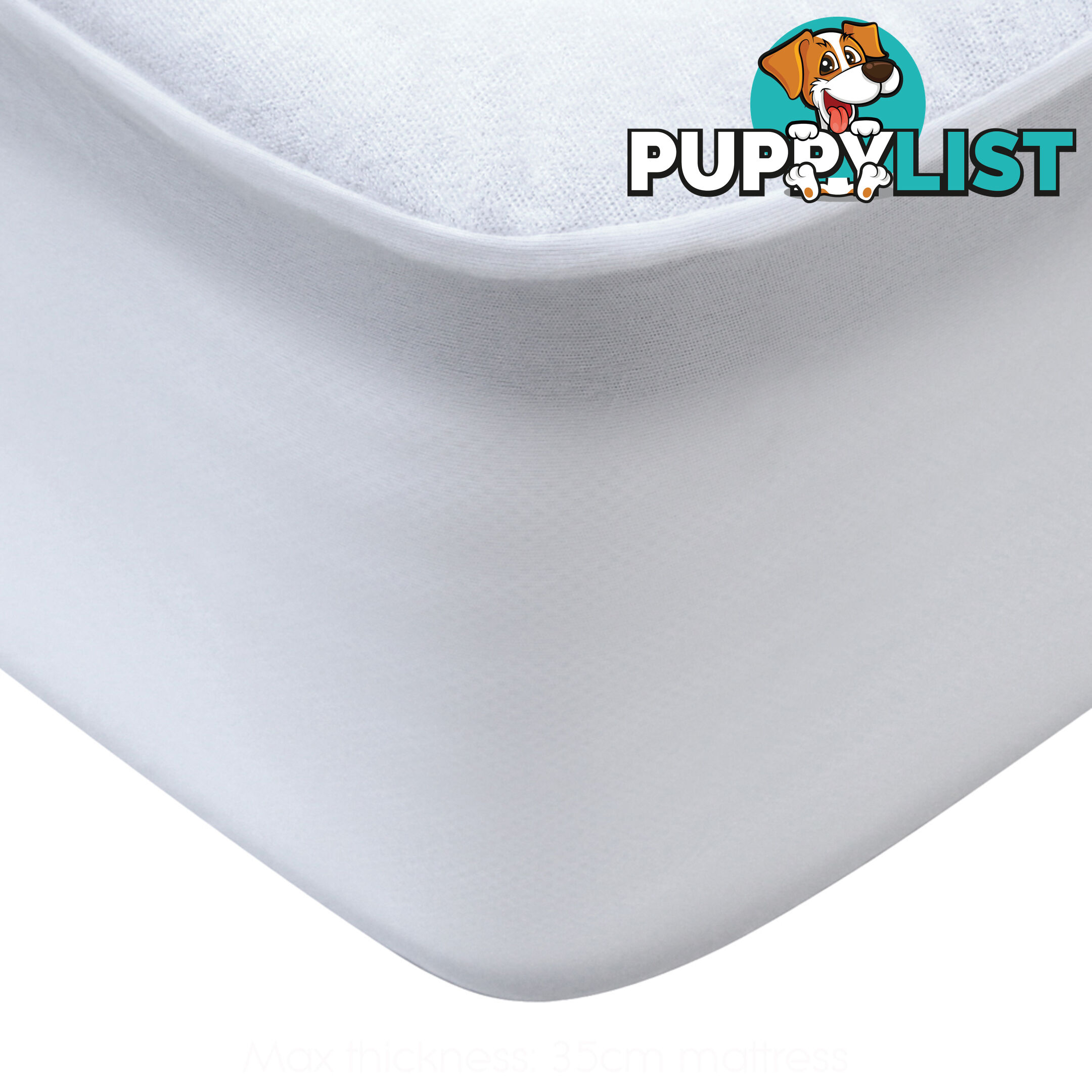 140GSM Terry Cotton Waterproof Mattress Protector Fully Fitted Bed Cover King