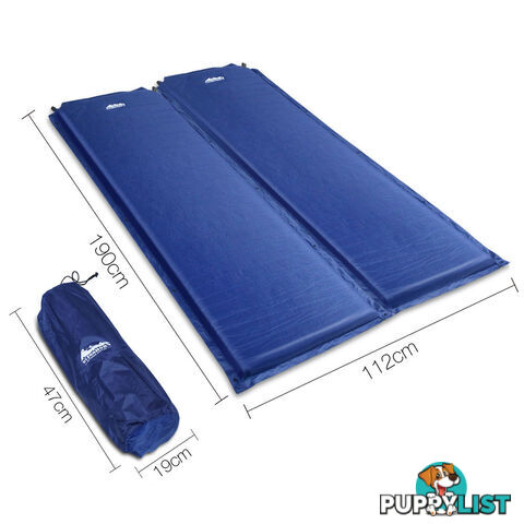 Joinable Self Inflating Mats Sleeping Blow Up Mattress Camping Hiking Air Bed