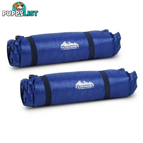 Joinable Self Inflating Mats Sleeping Blow Up Mattress Camping Hiking Air Bed