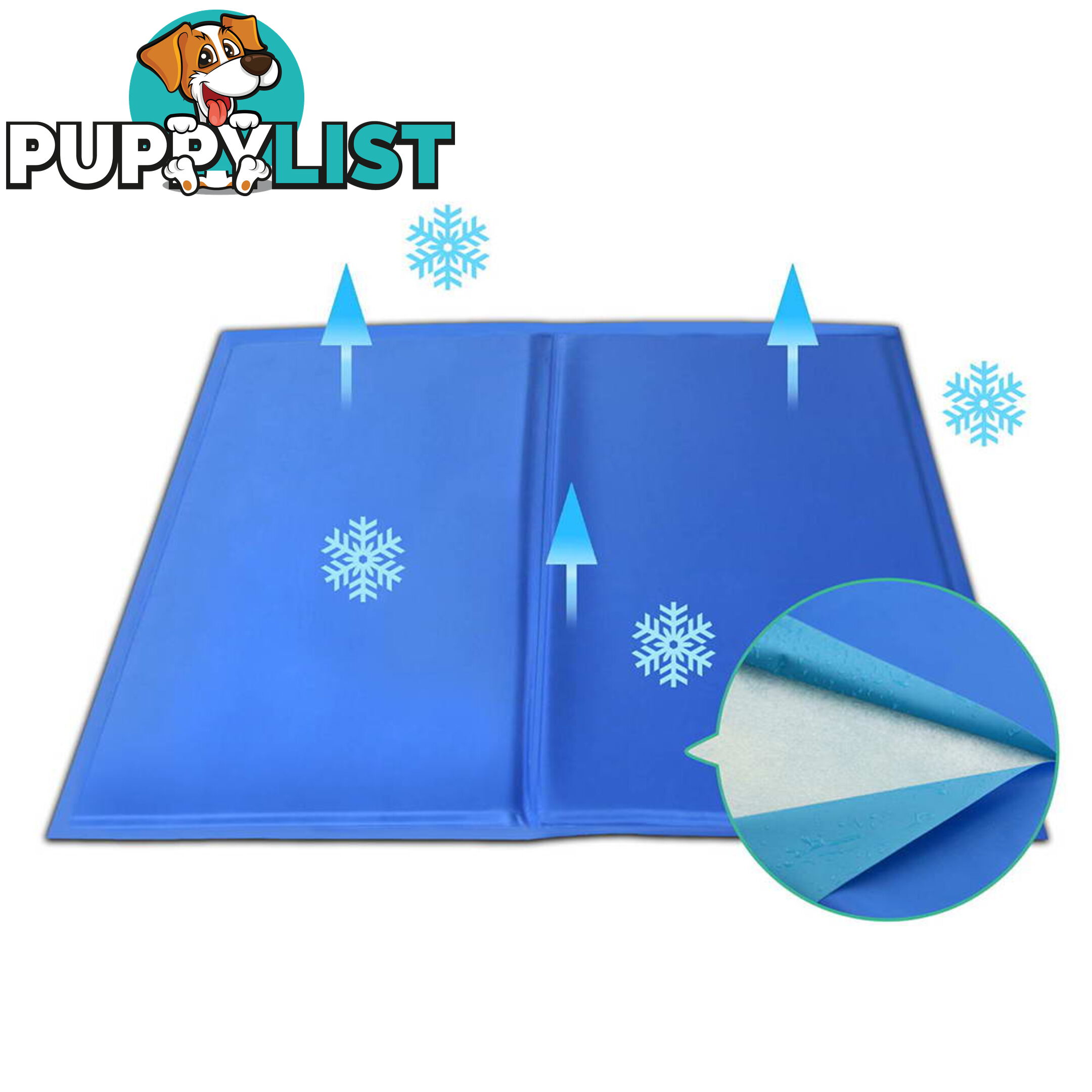 Non Toxic Pet Cooling Mat - Large