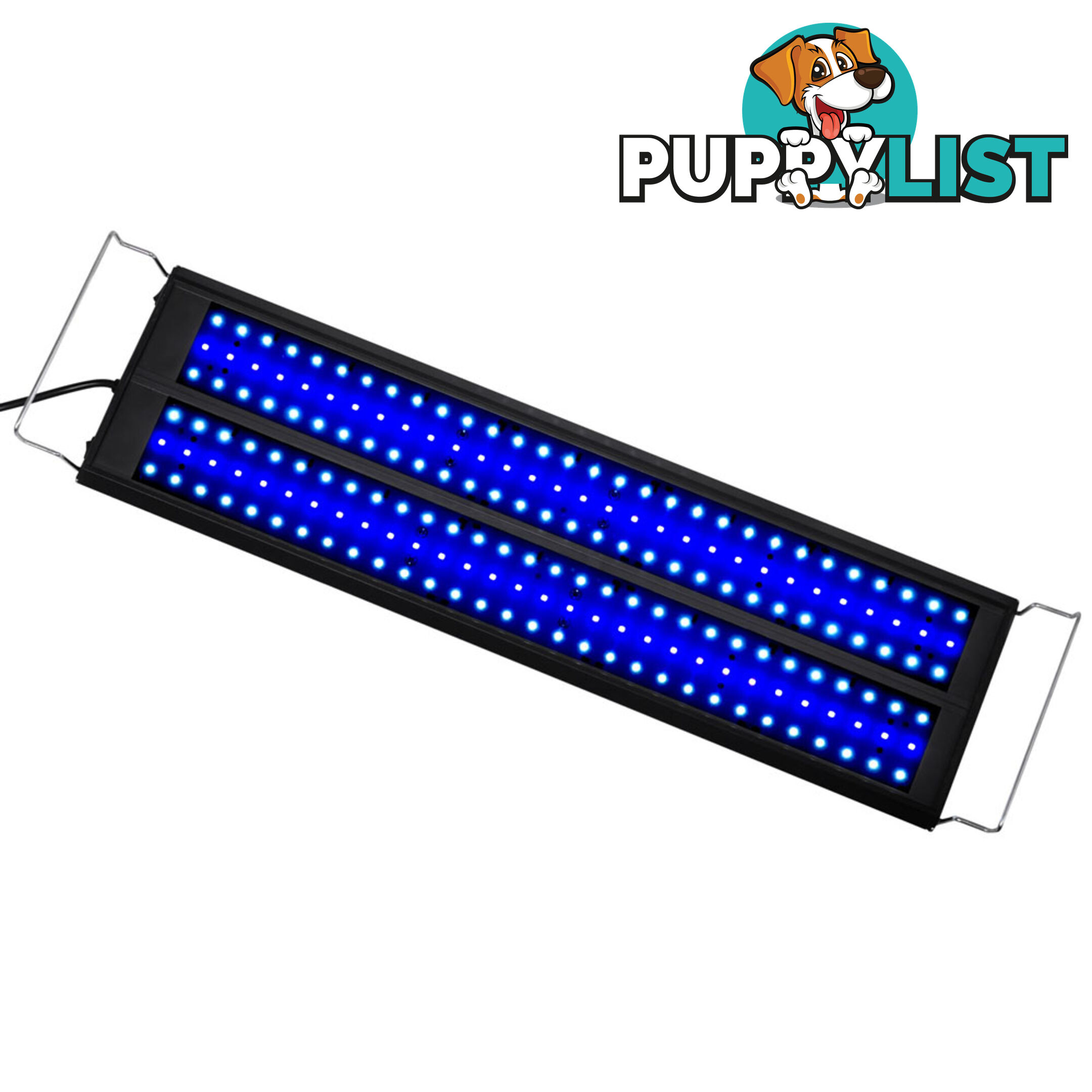 Blue White Fish Aquarium Tank LED Light 24W Tube Aqua Tank Marine Sea Reef 60cm