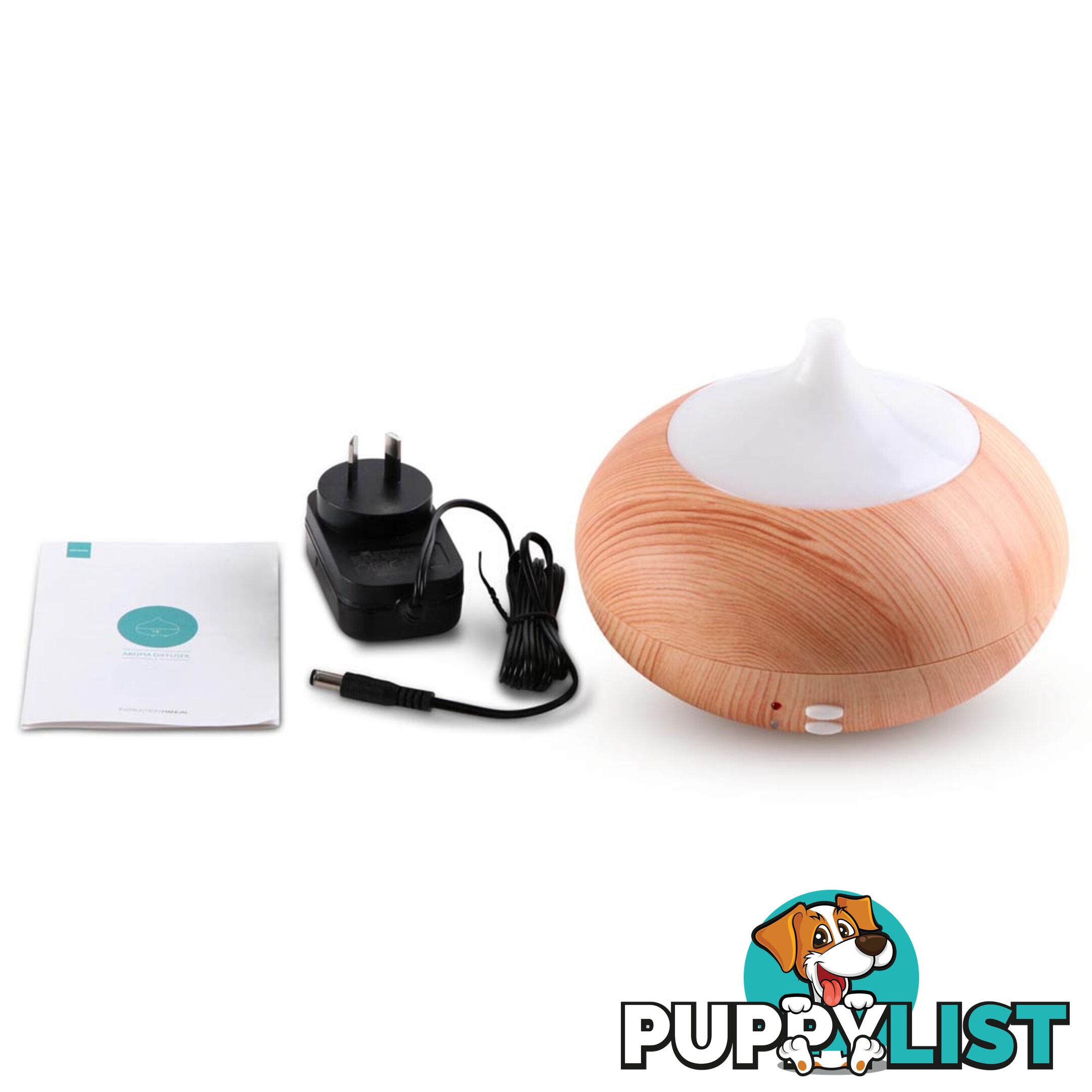 300ml LED Aromatherapy Diffuser Essential Oil Burner Ultrasonic Air Humidifier