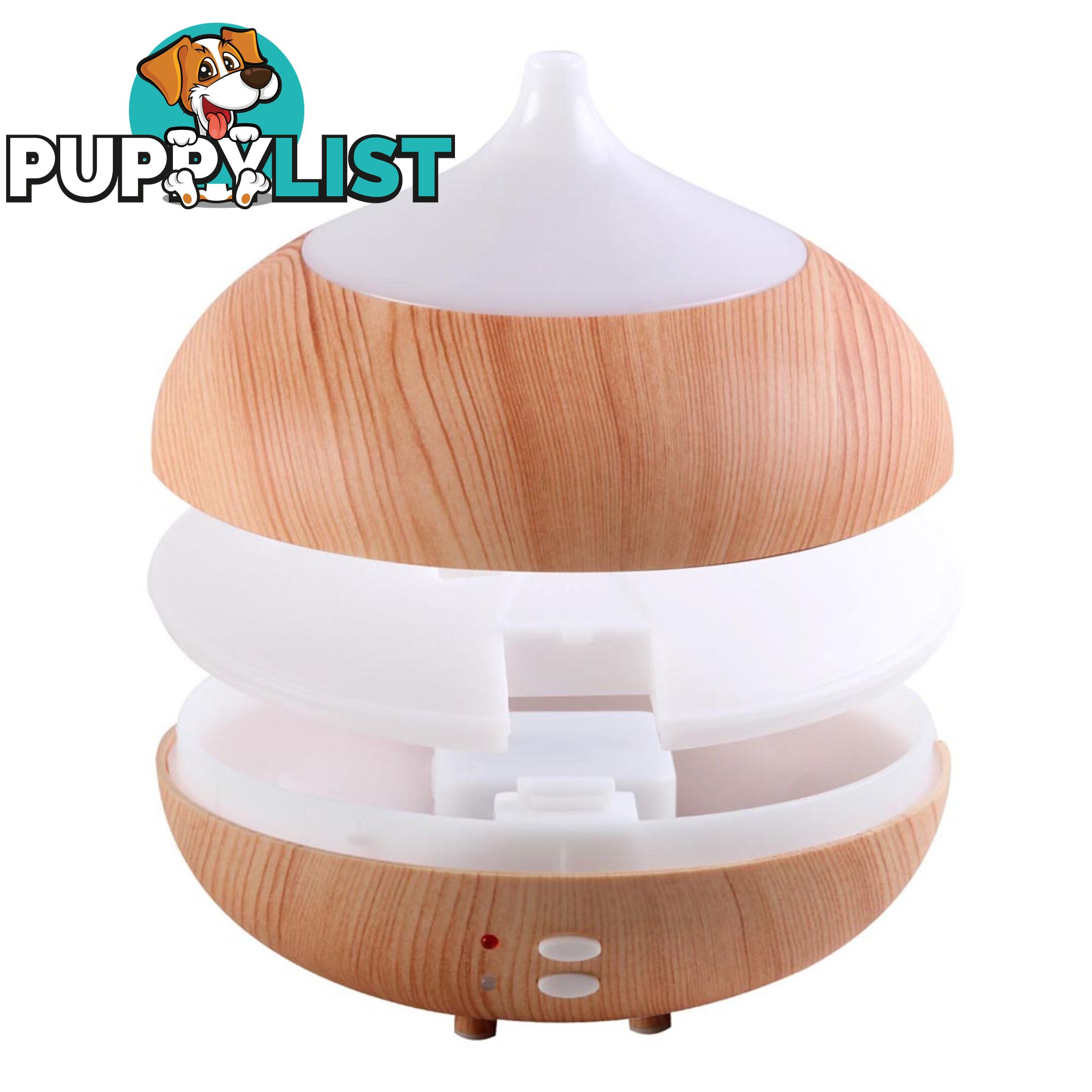 300ml LED Aromatherapy Diffuser Essential Oil Burner Ultrasonic Air Humidifier