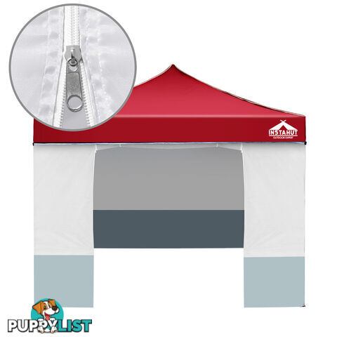 3X3 Pop Up Gazebo - Red