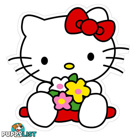 Cute Little Hello Kitty Wall Stickers - Totally Movable