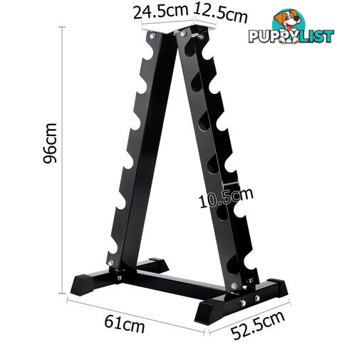 Vertical Dumbbell Storage Rack 6 Pairs