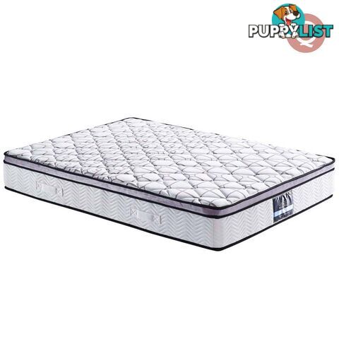 Cool Gel Memory Foam Mattress Euro Top Air Mesh Bed Pocket Spring Queen