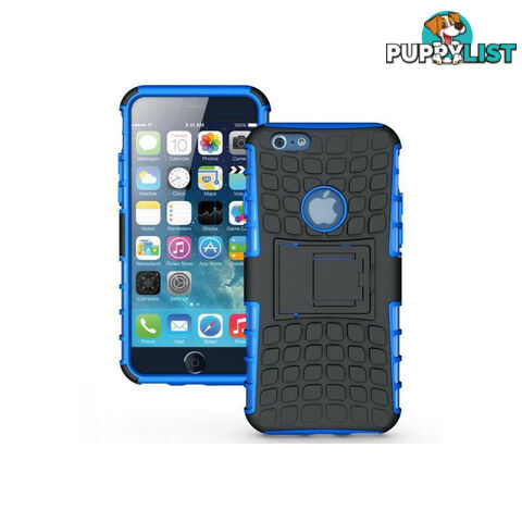 Rugged Heavy Duty Case Cover Accessories Blue For iPhone iPhone 6 4.7 inch