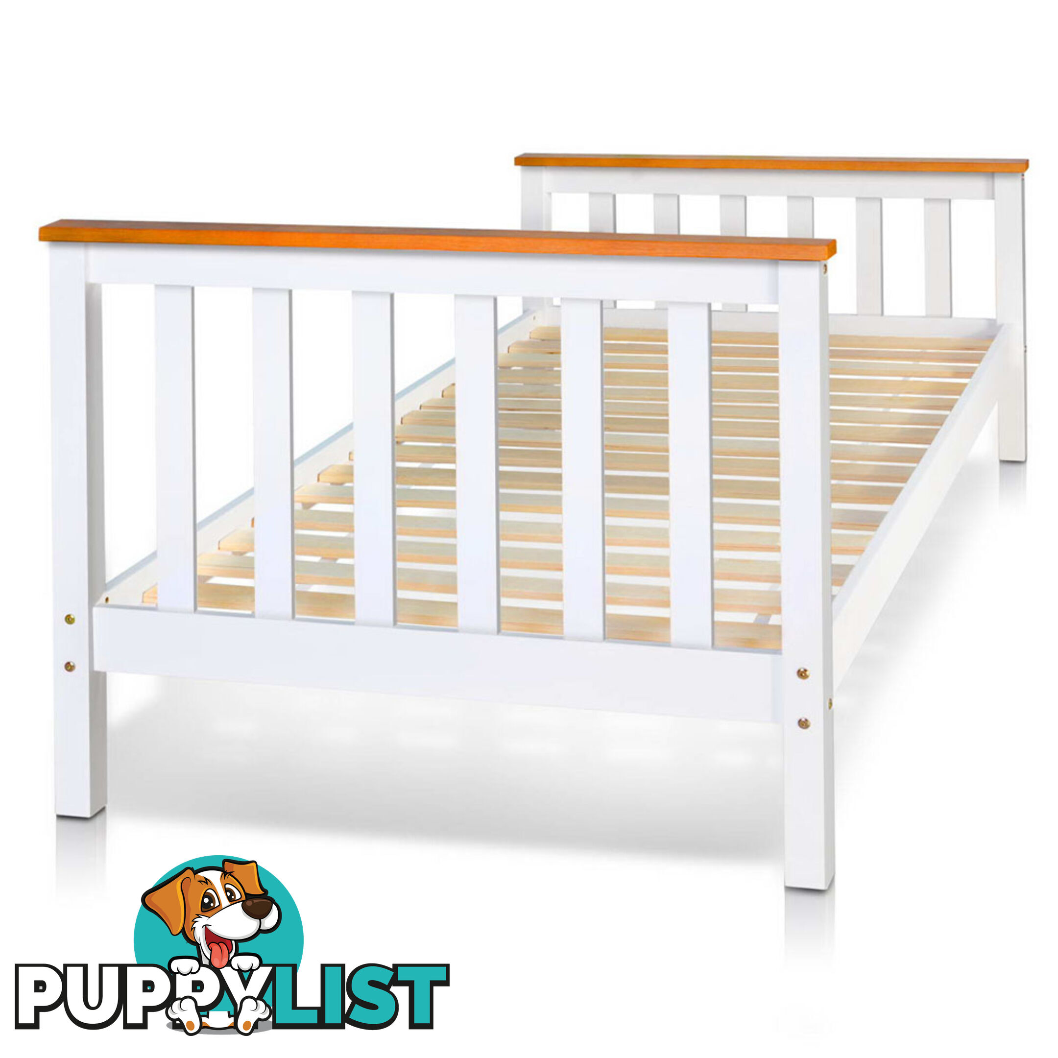 Pine Wood King Single Bed Frame