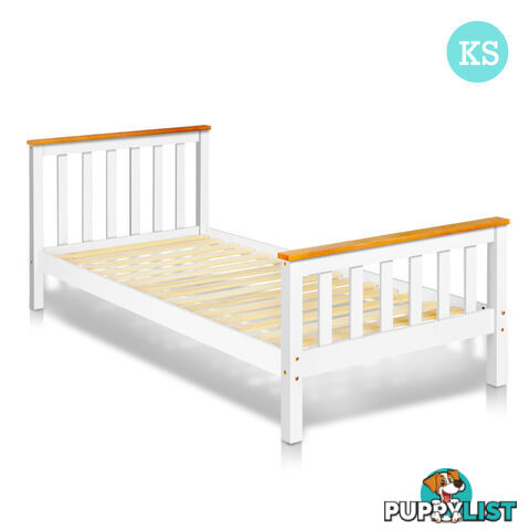 Pine Wood King Single Bed Frame