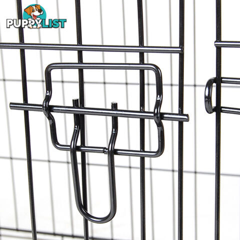 Metal Collapsible Dog Cage 30IN