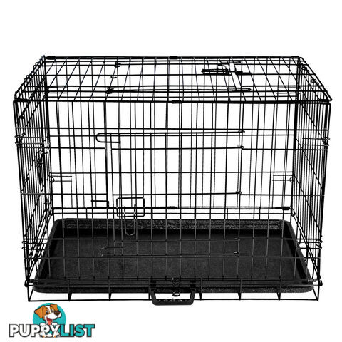 Metal Collapsible Dog Cage 30IN