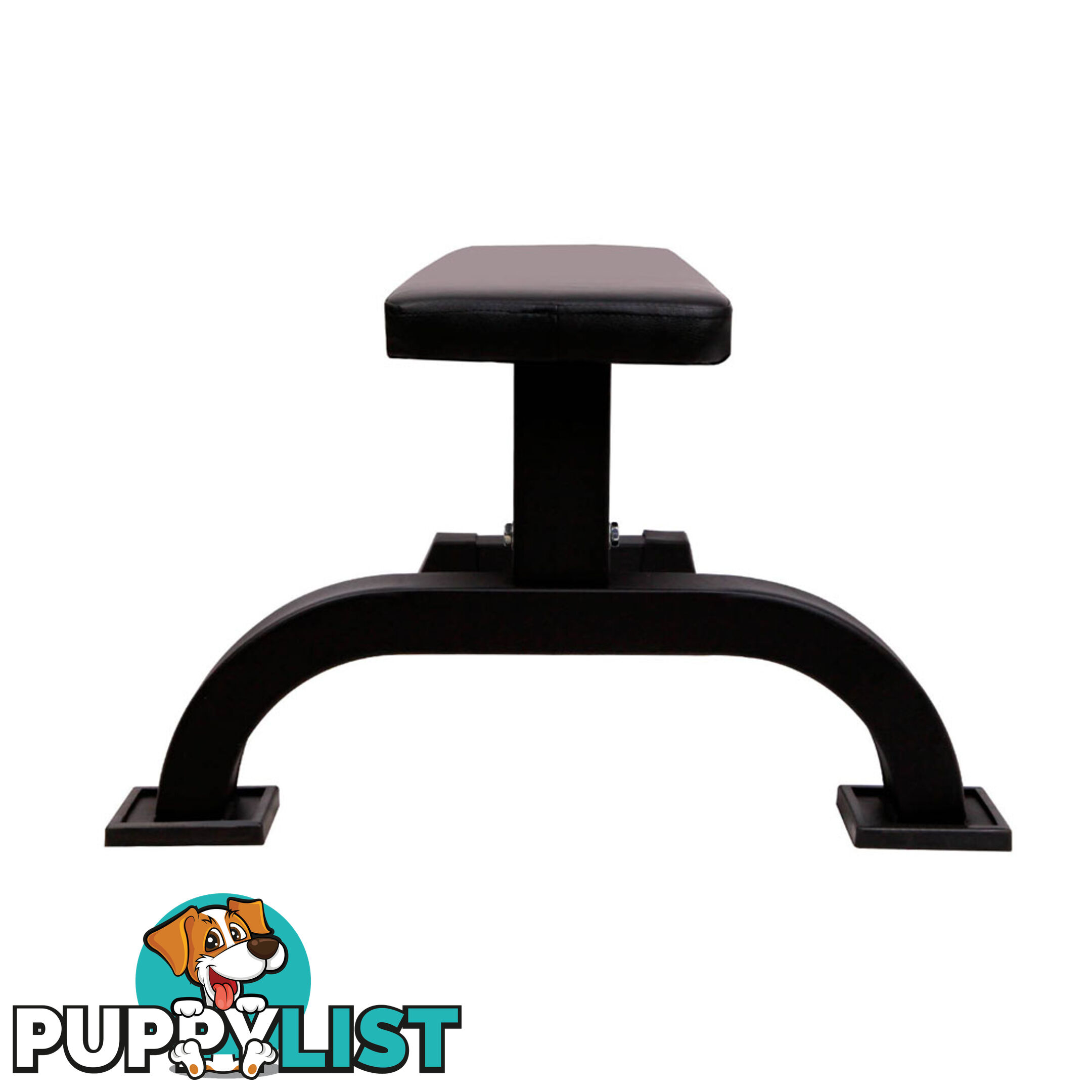 Fitness Flat Weight Bench Black