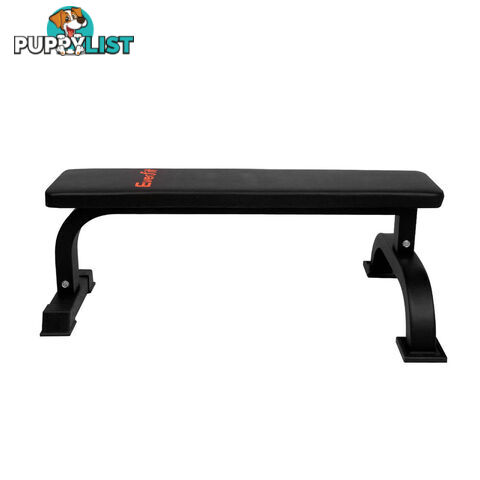 Fitness Flat Weight Bench Black