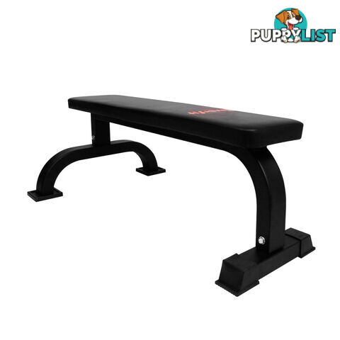 Fitness Flat Weight Bench Black