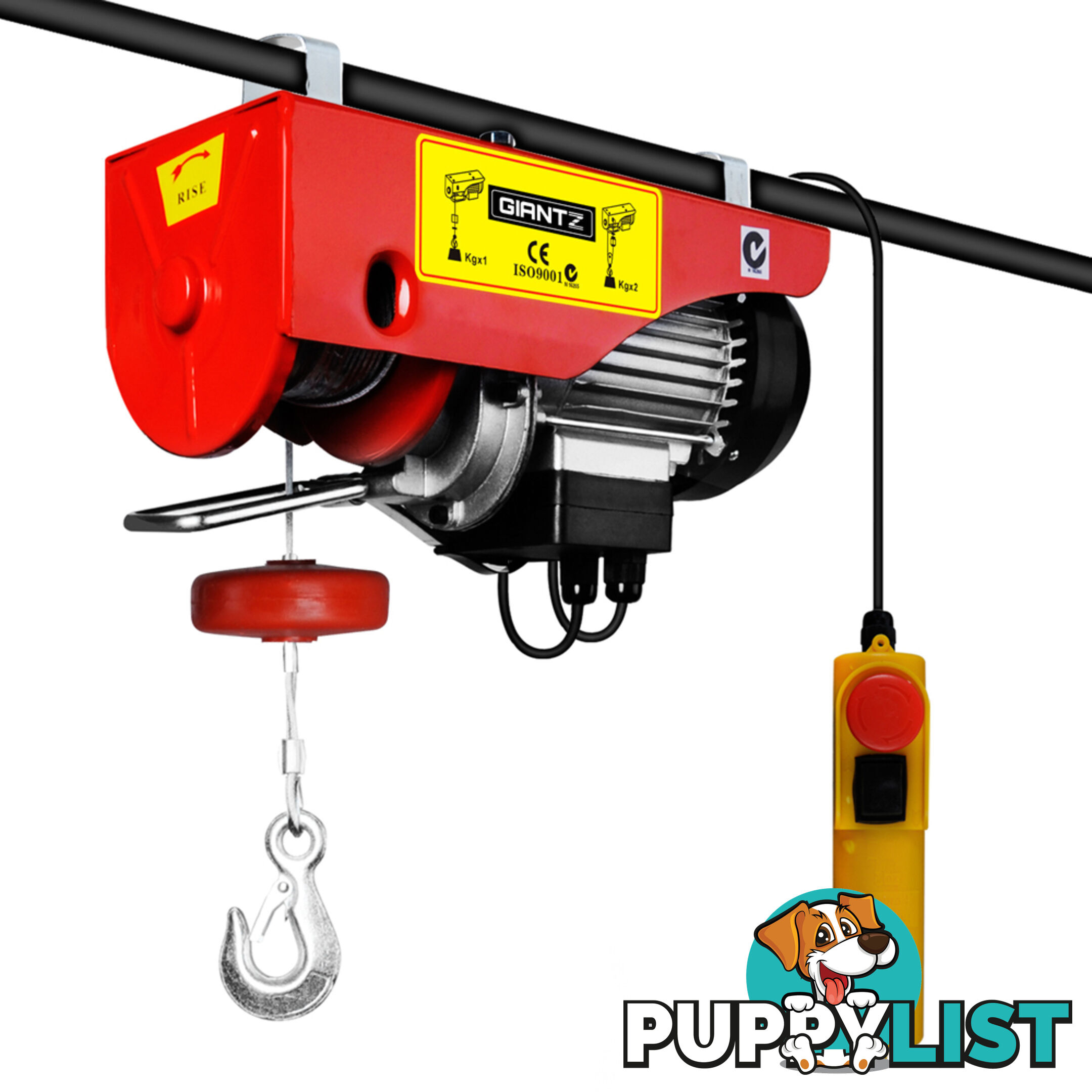 400/800kg 1300W Electric Hoist Winch