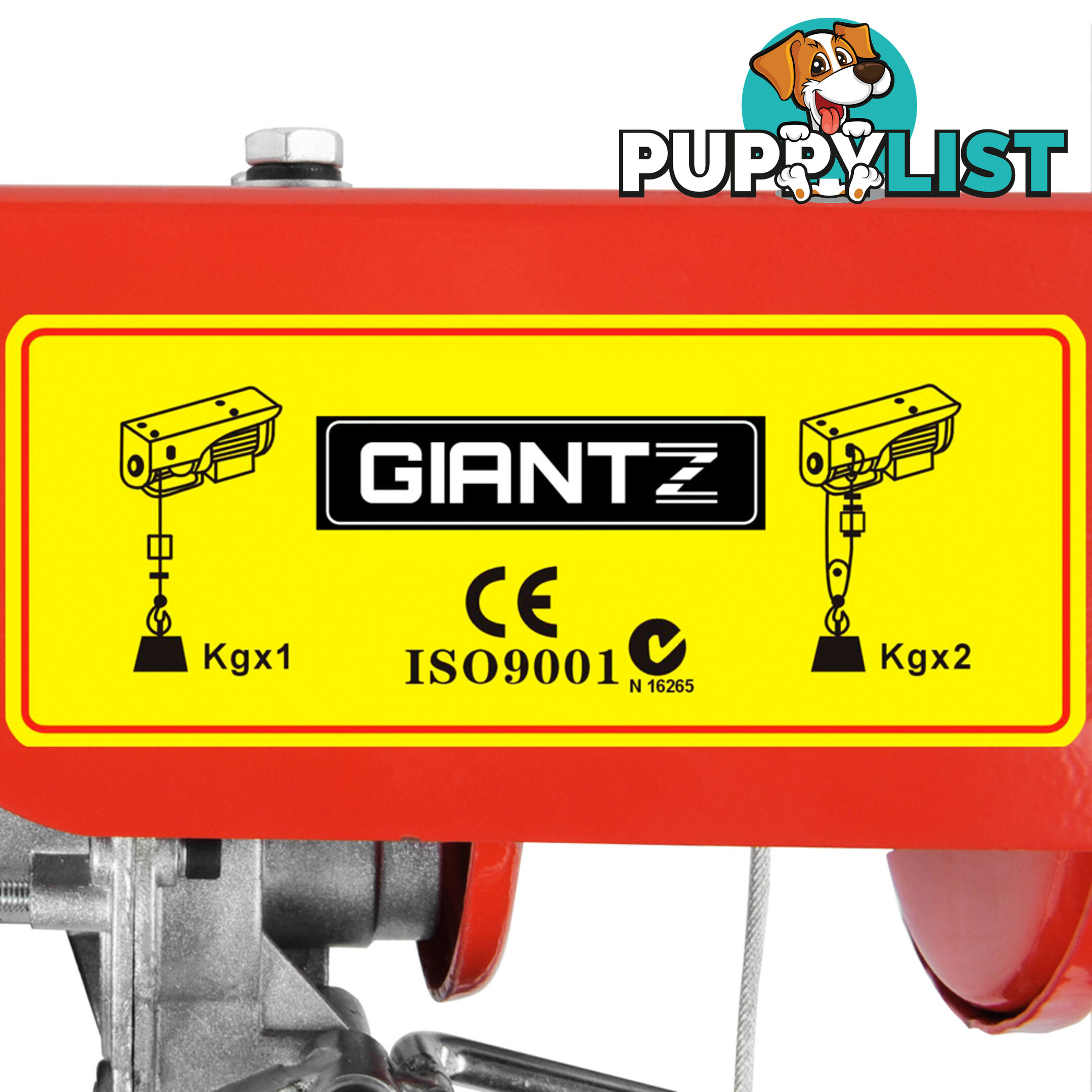 400/800kg 1300W Electric Hoist Winch