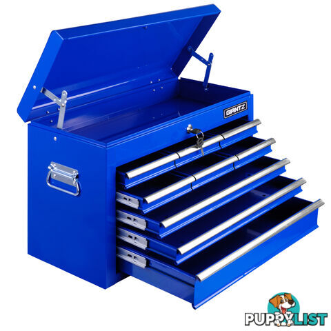 9 Drawers Tool Box Chest Blue