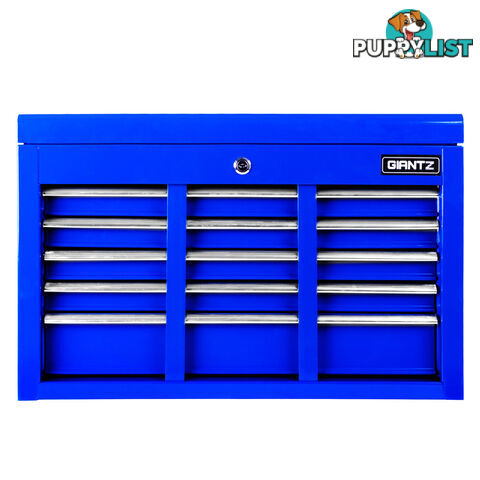 9 Drawers Tool Box Chest Blue