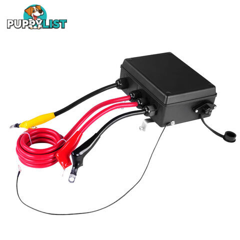 12V 13000 LBS Wireless Steel Cable Electric Winch