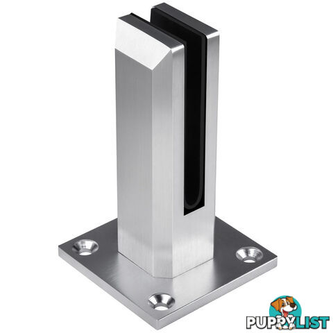 Frameless Glass Aluminium Mount Square