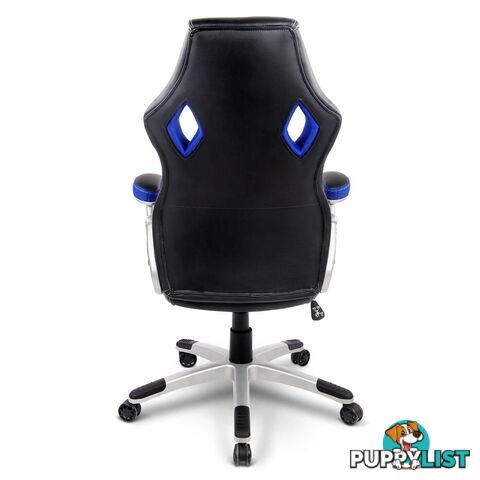 PU Leather & Mesh Racing Style Office Chair