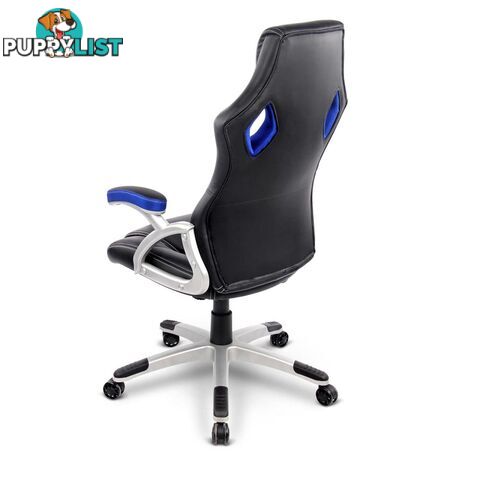 PU Leather & Mesh Racing Style Office Chair