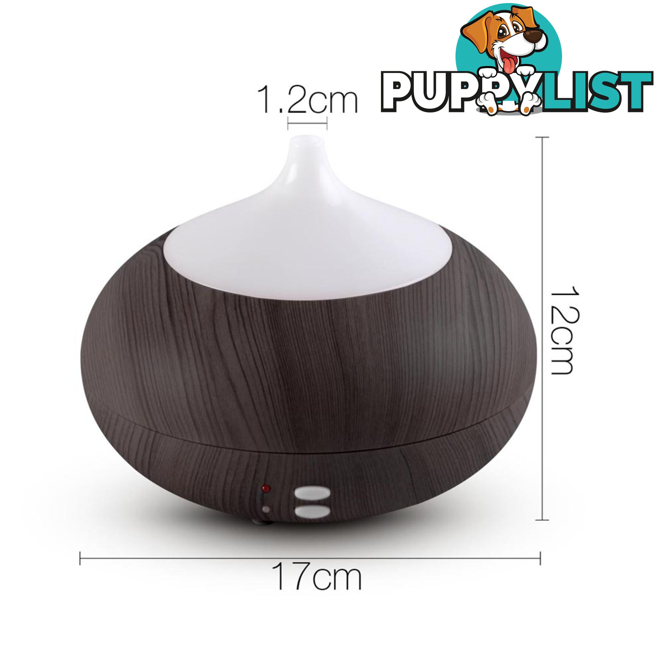 LED Aromatherapy Diffuser Aroma Essential Oil Ultrasonic Air Humidifier 300ml