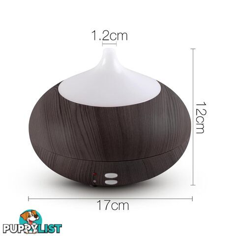 LED Aromatherapy Diffuser Aroma Essential Oil Ultrasonic Air Humidifier 300ml