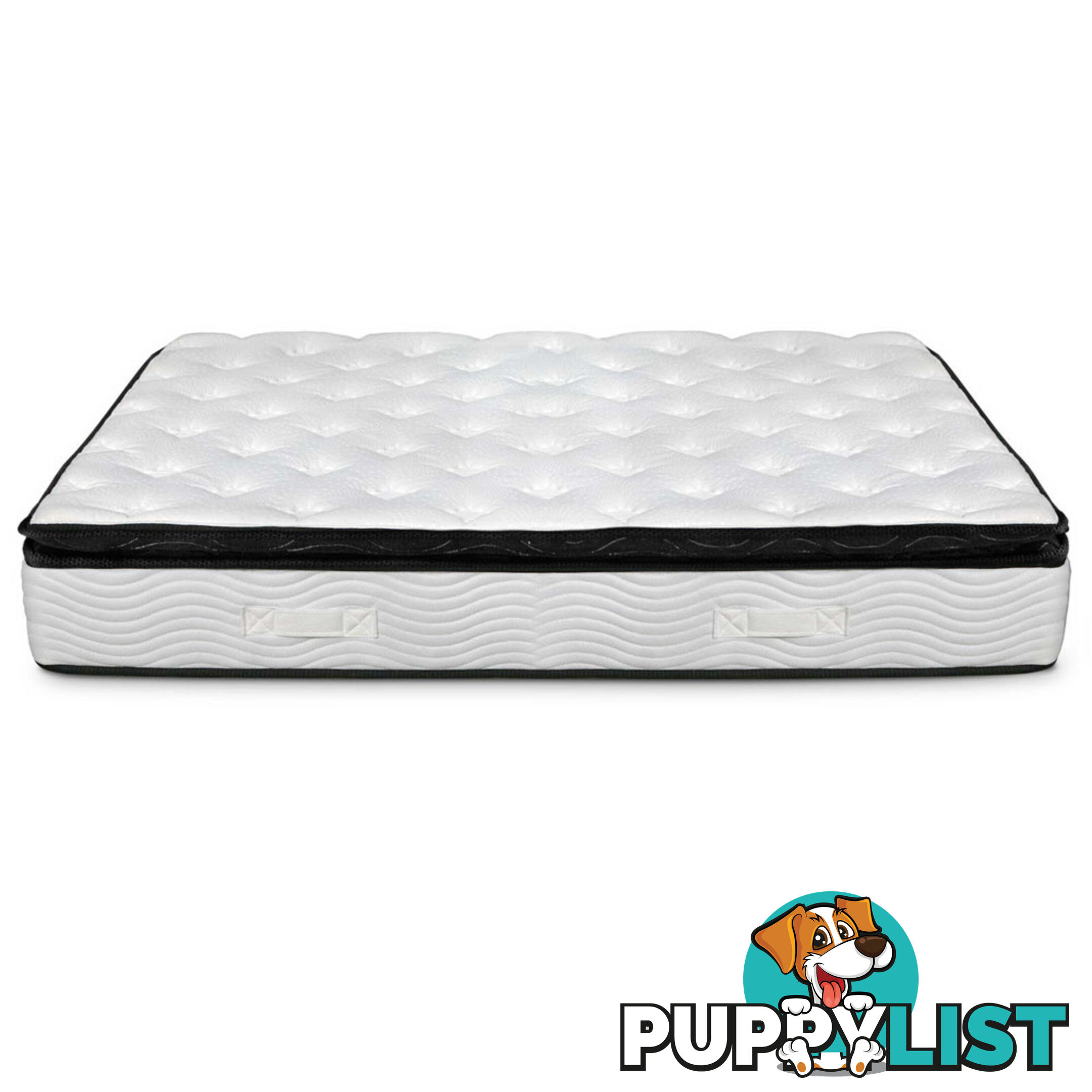 Luxury Mattress 28cm Natural Latex Pillow Top 5 Zone Pocket Spring Bed King