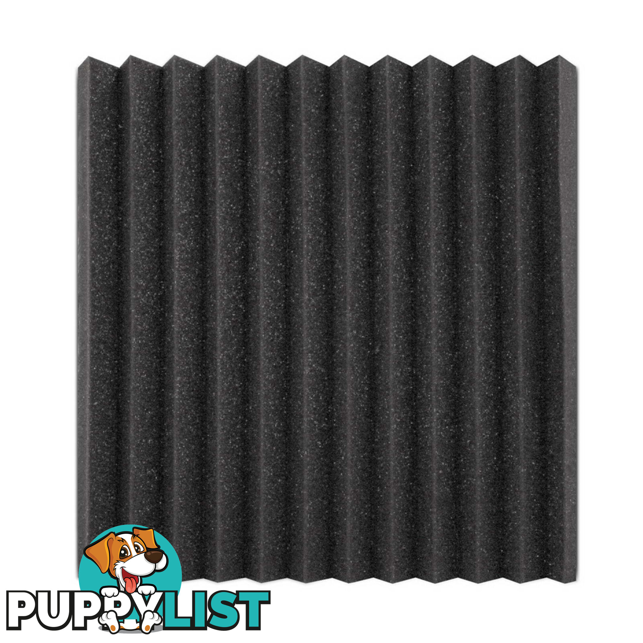 20 x Studio Wedge Acoustic Foam Charcoal 30 x 30cm