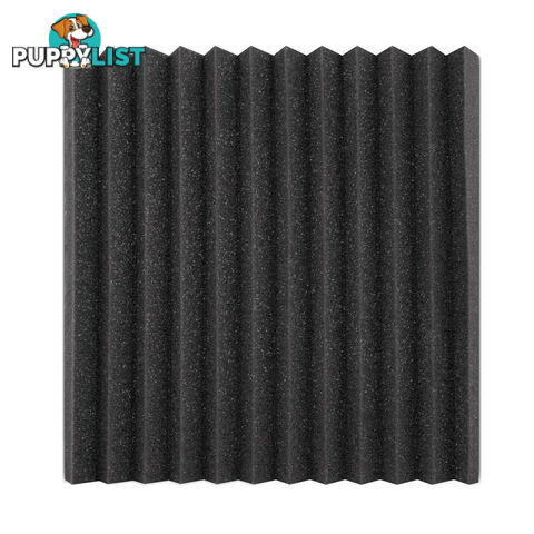 20 x Studio Wedge Acoustic Foam Charcoal 30 x 30cm