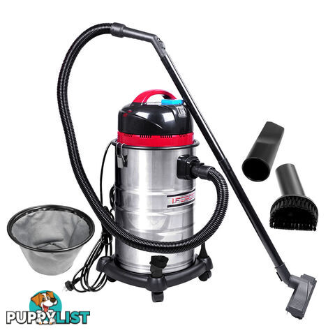 30L Industrial Commercial Dry And Wet Vacuum Cleaner Blower Bagless