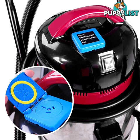 30L Industrial Commercial Dry And Wet Vacuum Cleaner Blower Bagless