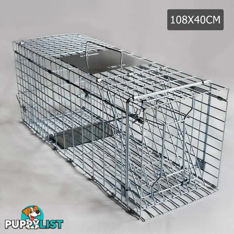 Humane Animal Extra Large Trap Cage Possum Cat Rabbit Fox Koala Bird Live Catch