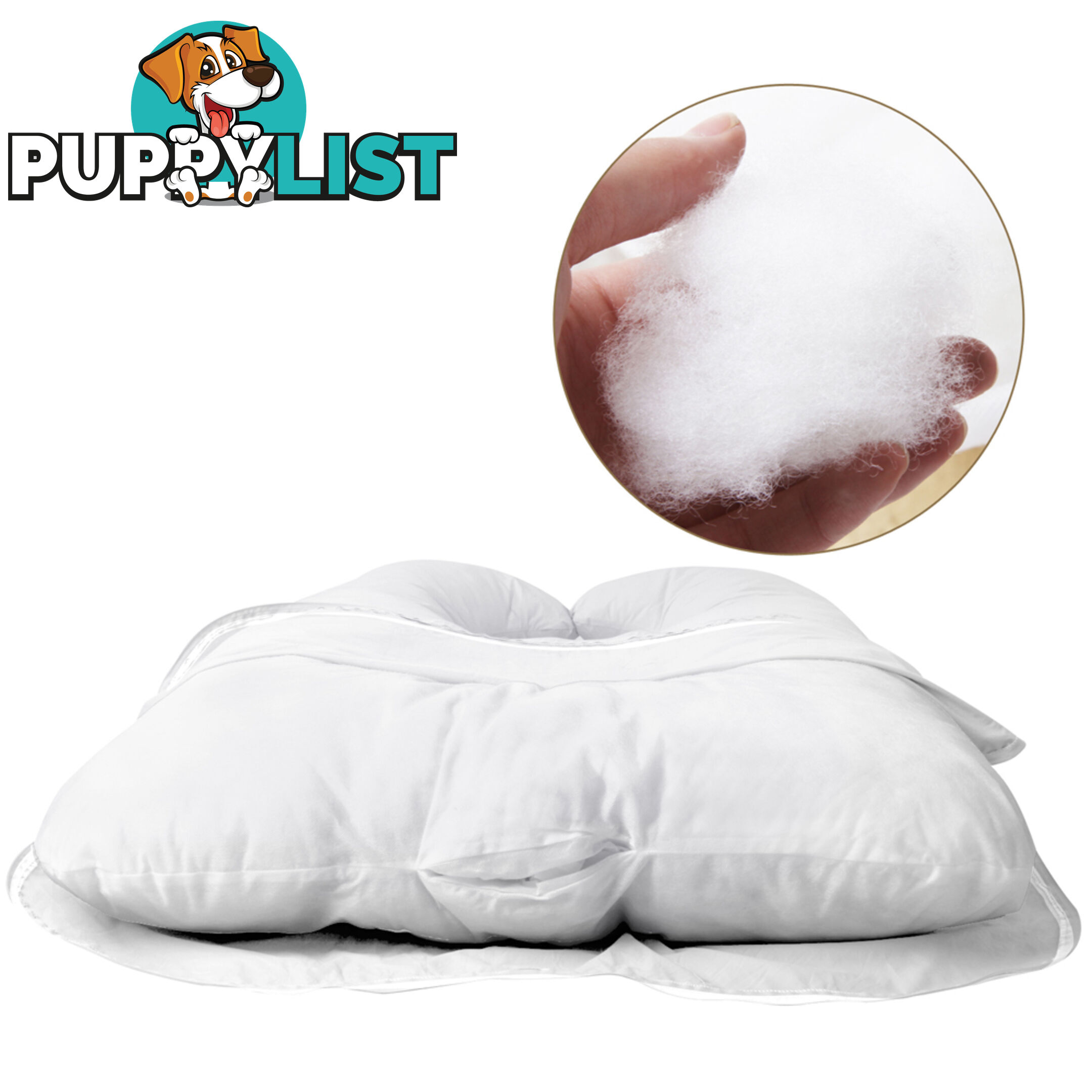 Nursing Support Pillow Feeding Baby Cushion White