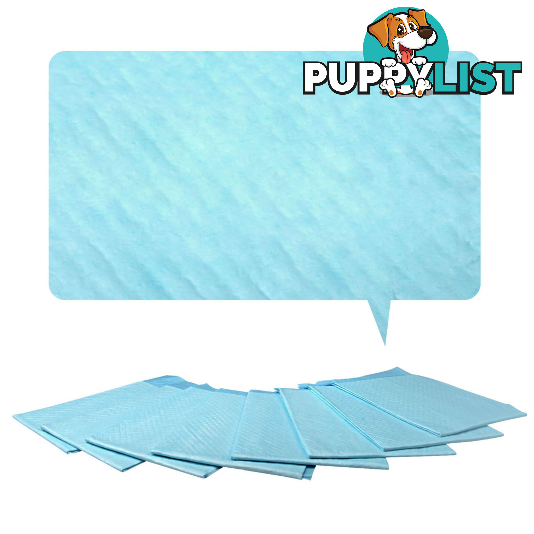 200 Puppy Toilet Pads Super Absorbent Pet Cat Dog Pee Potty Training Pad Blue