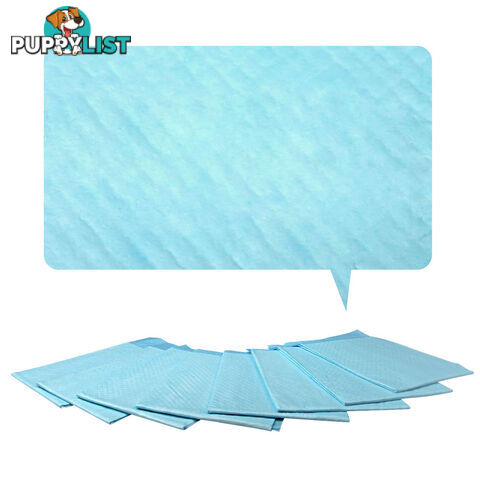 200 Puppy Toilet Pads Super Absorbent Pet Cat Dog Pee Potty Training Pad Blue